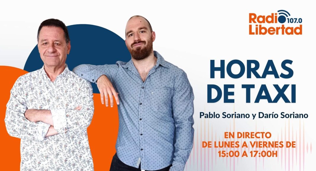 Horas de Taxi, con Pablo y Darío Soriano y Darío Soriano en Radio Libertad