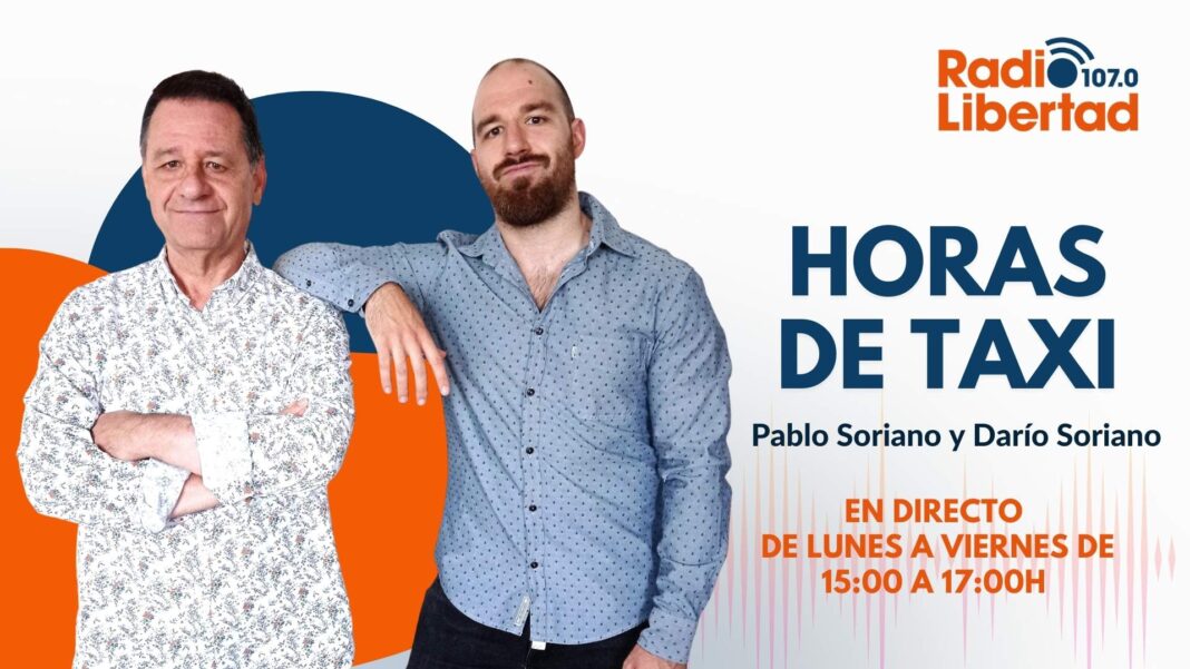 Horas de Taxi, con Pablo y Darío Soriano y Darío Soriano en Radio Libertad Horas de Taxi, con Pablo y Darío Soriano y Darío Soriano en Radio Libertad