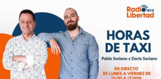 Horas de Taxi, con Pablo y Darío Soriano y Darío Soriano en Radio Libertad