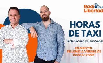 Horas de Taxi, con Pablo y Darío Soriano y Darío Soriano en Radio Libertad
