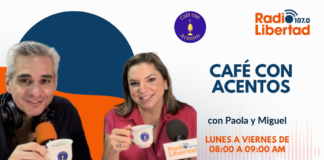 Café con Acentos con Paola y Miguel